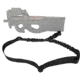 Specter Gear Viper 1 Point Sling for FN P90, Black, 1174 BLK