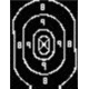 Speedwell Targets Official NRA Police Qualification Silhouette Target Repair Center - 500/Pack, B 27 C