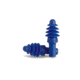 Sperian Airsoft Uncorded 10 Bx/100 Ear Plugs, TPE, Standart, Blue, DPAS-1