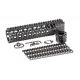 Spikes Tactical LW BAR2 Quad Rail, 9in, Black, SAR2109