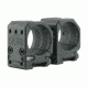 Spuhr 34mm Rifle Scope Ring Mount, Black, Height 25.4 mm/1in/Length 32mm/1.26in 1006937