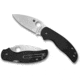Spyderco Lightweight Sage 5 Folding Knife, 3 in, CPM S30V, Clip Point Blade, FRN Black Handle, C123PBK