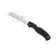 Spyderco Atlantic Salt Folding Knife, Black FRN Handle, H-1 Serrated Blade C89SBK