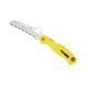 Spyderco Atlantic Salt Folding Knife, Yellow FRN Handle, H-1 Serrated Blade 89SYL
