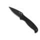 Spyderco Autonomy 2 Automatic Folding Knife, 3.5in, LC200N Steel, Drop Point Blade, SpyderEdge, G-10 Black Handle, C165GSBBK2