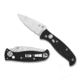 Spyderco Autonomy 2 Automatic Folding Knife, 3.5in, LC200N Steel, Satin Finish, G-10 Steel Black Handle, C165GP2