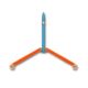 Spyderco BaliYo Pens,Orange/Blue, YUS116