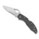 Spyderco Byrd Meadowlark2 Blue Frn Plainedge Folding Knife