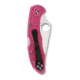 Spyderco Delica 4 Flat Ground Pink, CPM S30V Steel, PlainEdge, Pink, C11FPPNS30V