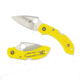 Spyderco Dragonfly2 Yellow FRN Handle, H-1 FE Blade Fold Knife C28PYL2