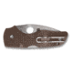 Spyderco Lil' Native Folding Knife, 2.42in, CPM 15V, Leaf Blade, FRN Brown Handle, C230PBN15V