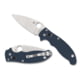 Spyderco Manix 2 Folding Knife, 3.37in, CPM SPY27, Drop Point, G-10, Blue Handle, SPY-C101GPCBL2