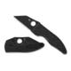 Spyderco Microjimbo Folding Knife, 2.45in, CPM-S30V Steel, Wharncliffe Blade, G-10, Black Handle, C264GPBK