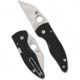 Spyderco Microjimbo Folding Knife, 2.45in, CPM-S90V, Wharncliffe, Carbon Fiber, Black Handle, C264CFP