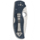 Spyderco Native 5 Folding Knife, 2.95in, CPM SPY27 Steel, Leaf Blade, FRN Handle, Cobalt Blue, C41PCBL5