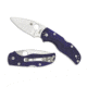 Spyderco Native 5 Folding Knife, 2.95in, CPM S110V Steel, Drop Point Blade, G-10, Dark Blue Handle, C41GPDBL5