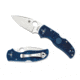 Spyderco Native 5 Lightweight Folding Knife, 2.95in, CPM S110V, Drop Point, FRN Dark Blue Handle, C41PDBL5