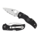 Spyderco Native 5 Lightweight Folding Knife, 2.95in, CPM S30V, Leaf Blade, SpyderEdge, FRN Black Handle, C41SBK5