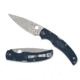 Spyderco Native Chief Lightweight Folding Knife, 4.02in, CPM-SPY27 Stainless Steel, Drop Point, Satin, Plain, Cobalt Blue, C244PCBL