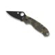Spyderco Para 3 Folding Knife, G-10 Steel, Plain Edge, Digital Camo Handle, Black Blade, C223GPCMOBK