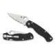 Spyderco Para Military 2 Folding Knife, Black, C81GS2