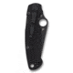 Spyderco ParaMilitary 2 Folding Knife, 3.45 in, CPM S45VN, Black, G-10 Handle, PlainEdge Black Blade, C81GPBK2
