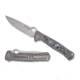 Spyderco Slym Folding Knives, 3.42in, M390, Titanium/Carbon Fiber, Satin, Titanium, 716104000487