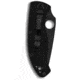 Spyderco Tenacious FRN Folding Knife, 3.39in, 8Cr13MoV, FRN, Partially Serrated, Black, C122PSBBK
