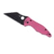 Spyderco Yojimbo 2 Folding Knife, 3.2in, CPM S30V Steel, Wharncliffe, G10, Pink Handle, C85GPNBKP2