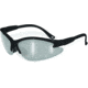 SSP Eyewear Columbia Color Frame Safety Glasses, Black Frame, Mirror Lens, COLUMBIA BLK M