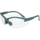 SSP Eyewear Columbia Color Frame Safety Glasses, Gray Frame, Crystal Clear Anti-Fog Lens, COLUMBIA GRY CL A/F