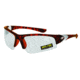 SSP Eyewear Entiat Shooting Glasses, Demi Two-Tone Frame, Crystal Clear Anti-Fog Lens 011711954919