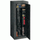 Stack-On Tactical Gun Cabinet: 2 Tactical Weapons and 14 Long Guns, Black/Silver hammertoneTC-16-GB-K-DS