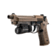 Steiner TOR Torch White LED Pistol Light, CR123, White, 350-470 Lumens, Black, 7002