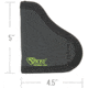 Sticky Holsters SM-3 Holster, S&amp;W Bodyguard, Rug Lcp, Sig P238, Taurus Tcp w/Laser Or Light, Ambidextrous, Black, Small, SM-3