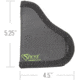 Sticky Holsters SM-4 Holster, Taurus Curve, Ambidextrous, Black, Small, SM-4