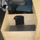 Sticky Holsters Sticky Travel Mount, Black, Sticky Travel Mount