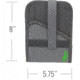 Sticky Holsters Sticky Travel Mount, Reverse Angle, Black, STMRV
