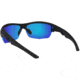 STNGR Hi-Speed Ballistic Sunglasses, Matte Black/Blue, Medium/Large, JC-TI3P-N1IN
