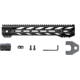 STNGR RPTR M-Lok Free Float Handguard for AR15/M4, Anodized Black, 13.5 in, 13RM