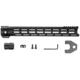 STNGR VLCN M-Lok Free Float Handguard for AR15/M4, Anodized Black, 15 in, 15VLCN
