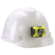 Streamlight Enduro Pro - with 3 AAA alkaline batteries, rubber hard hat strap, elastic head strap, 3M Dual Lock - Box, Black/Yellow, 61422