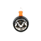 Streamlight Fire Vulcan Rechargeable C4 LED Flashlight, Orange with Vehicle Mount and 12v DC Charger, 44451