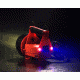 Streamlight Fire Vulcan Rechargeable C4 LED Flashlight, Orange, No Charger, 44454
