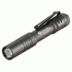 Streamlight MicroStream USB Rechargeable Bright Small LED Flashlight, 250/50 Lumens w/ 5in USB Cord and Lanyard, Black, Clam, 66601
