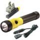 Streamlight PolyStinger LED Flashlight, DC Fast PiggyBack Charger - Yellow