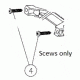 Streamlight Screw, 10-16 X 1 Hi-Lo - Fire Vulcan LED 440023