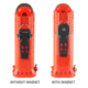 Streamlight Survivor Pivot USB LED Flashlight, Alkaline, 325 Lumens, Orange, 91800