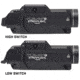 Streamlight TLR-10 G LED Tactical Weapon Light w/Green Laser &amp; Rear Switch Options, CR123A, White, 1000 Lumens, Black, 69473