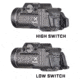 Streamlight TLR-7 X sub USB 500 Lumens Weapon Light, CR123A, Black, Springfield Armory Hellcat, 69408